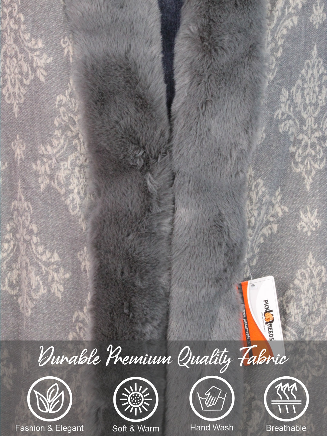 Pick Ur Needs Pashmina Self Design Women Shawl