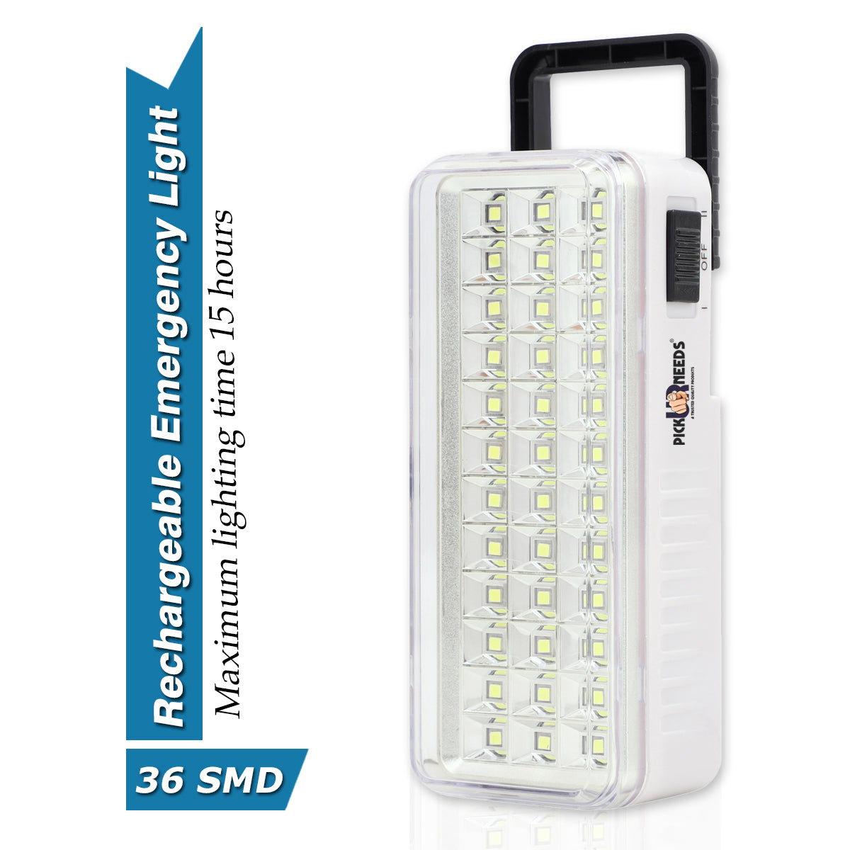 Pick Ur Needs High-Bright 36 LED with Rechargeable Emergency Floor Lantern Lamp Light