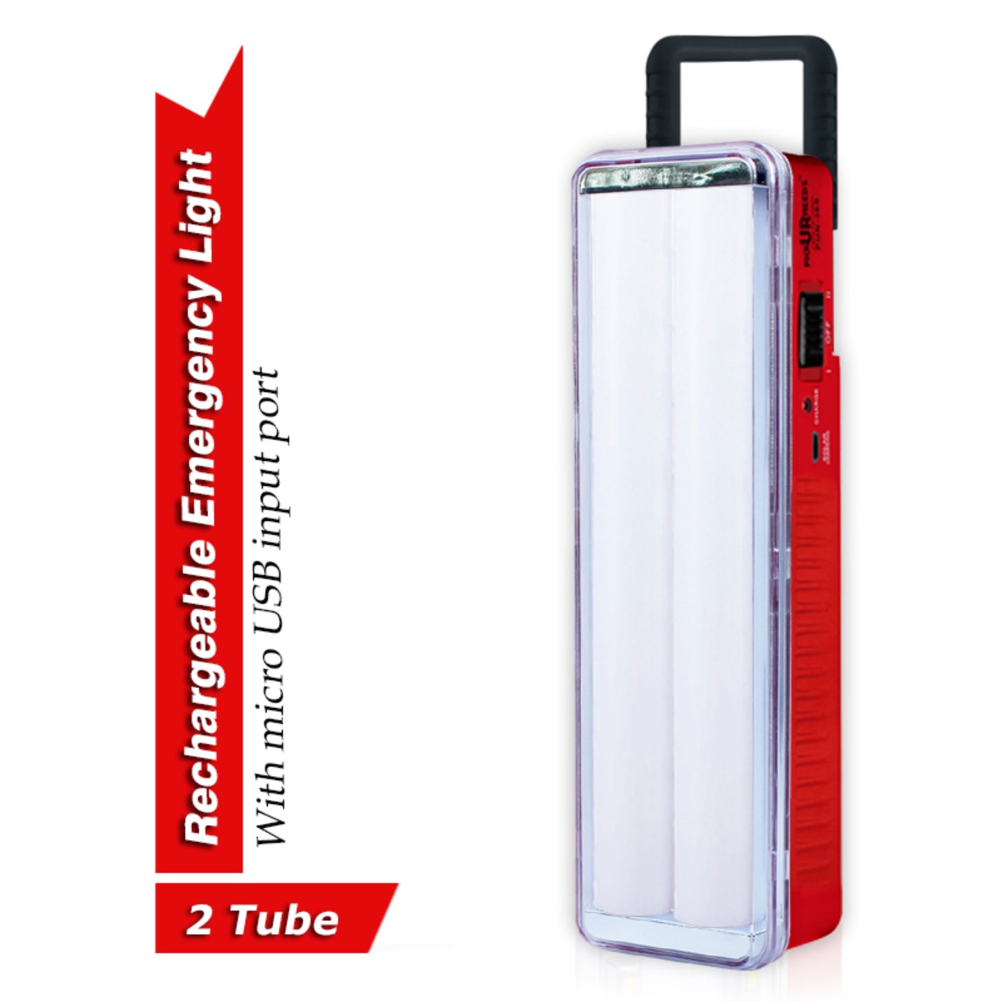 Pick Ur Needs High Quality 60 LED TUBE High-Bright Rechargeable Light With 7 hrs Emergency Light