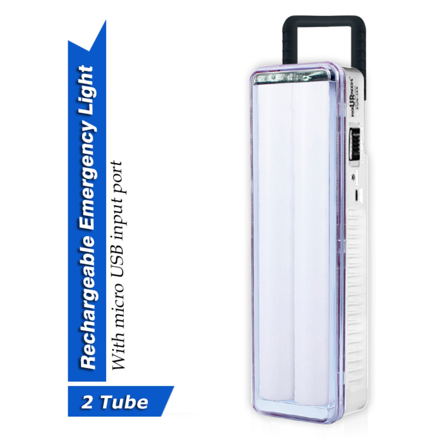 Pick Ur Needs High Quality 60 LED TUBE High-Bright Rechargeable Light With 7 hrs Emergency Light