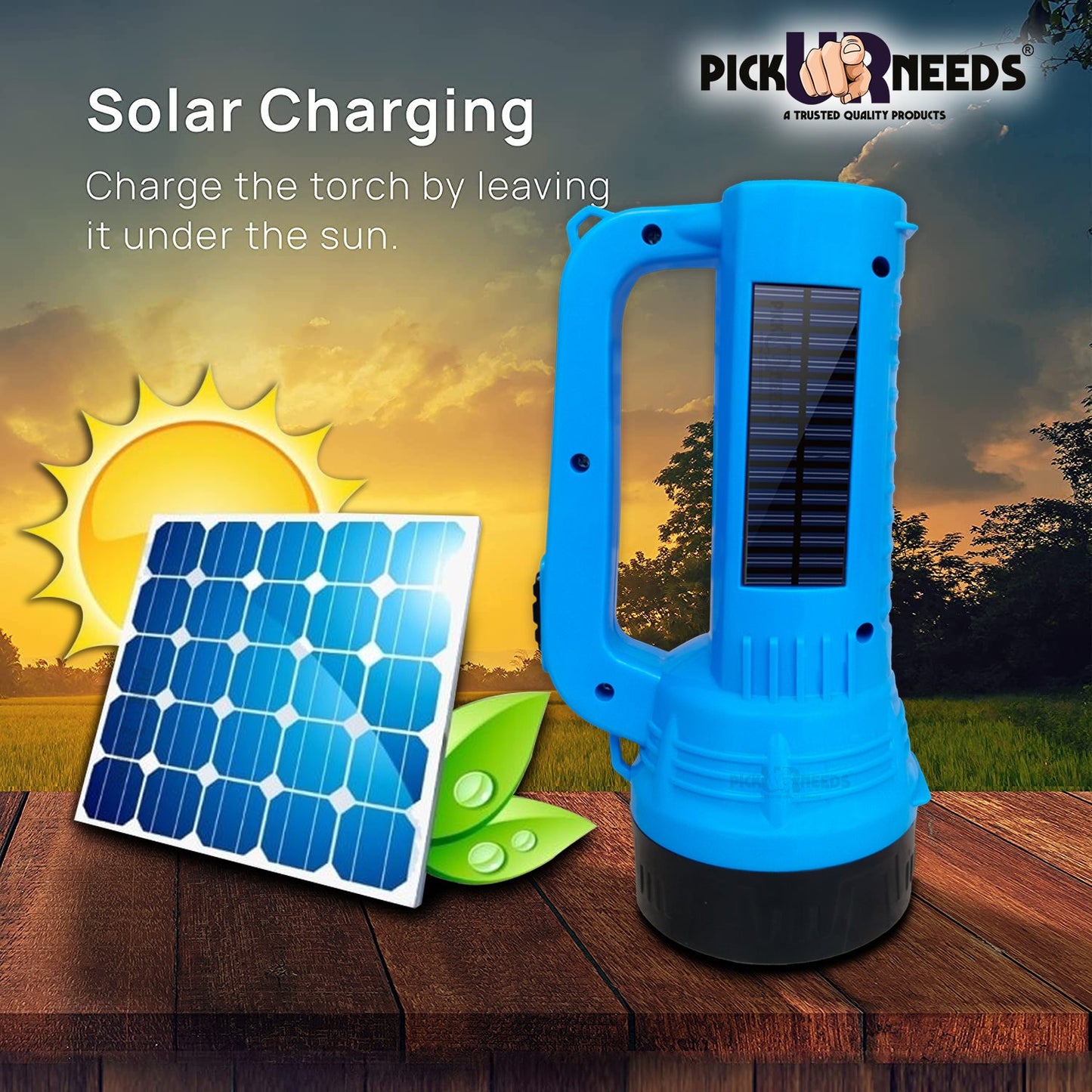 Pick Ur Needs Solar Long Range Search Light 50w Laser +14SMD Side Emergency Rechargeable Waterproof Bright Led Torch