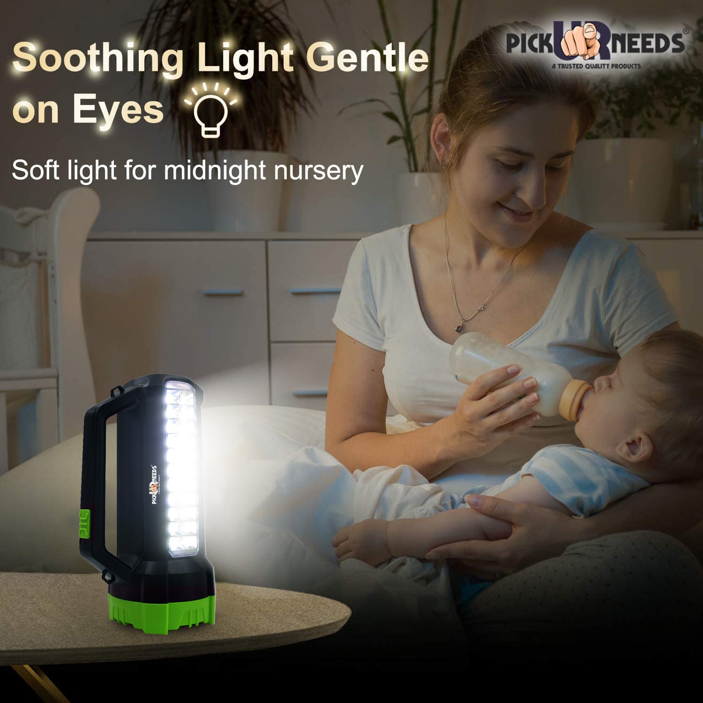 Pick Ur Needs Rechargeable 75W+22SMD Emergency LED Long Range Waterproof Torch Light With 5 hrs Torch Emergency Light