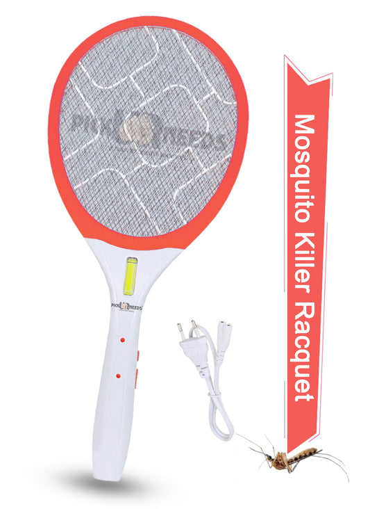 Pick Ur Needs Mosquito Racket Bat Rechargeable Anti Electric Insect Killer Racquet Bat | Fly Swatter with USB Charging