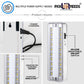 Pick Ur Needs Emergency Rechargeable Dual Mode LED Tube+ 20 SMD Floor Lantern Lamp Light With 7 hrs Flood Lamp Emergency Light