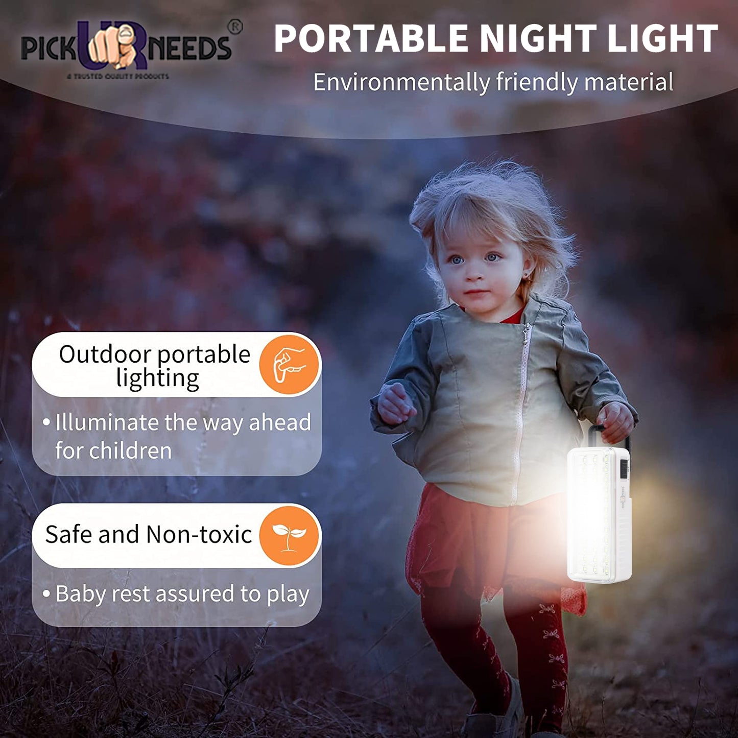 Pick Ur Needs High-Bright 36 LED with Rechargeable Emergency Floor Lantern Lamp Light