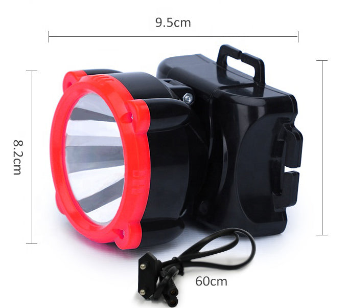 Pick Ur Needs Traveling LED Adjustable Head lamp Rechargeable Emergency Torch L