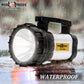 Pick Ur Needs Emergency Rechargeable Search Torch Light Prime Metal 100W Long Range Distance High Power With Power Bank