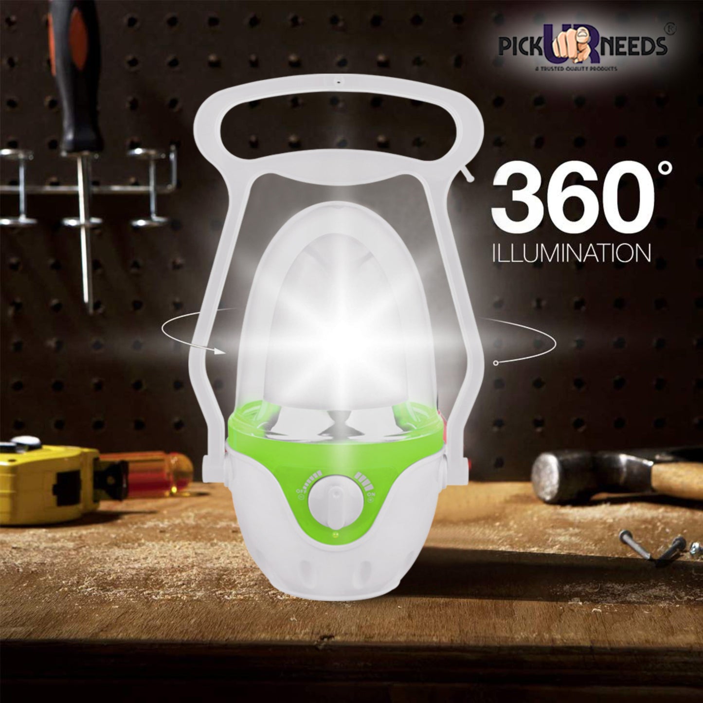 Pick Ur Needs High Power Long Life Rechargeable Emergency Light Lantern with Long Time Backup