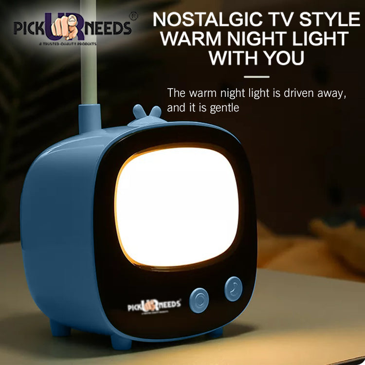 Pick Ur Needs Rechargeable LED Touch Control TV Model 3 Light Mode Study Table Lamp