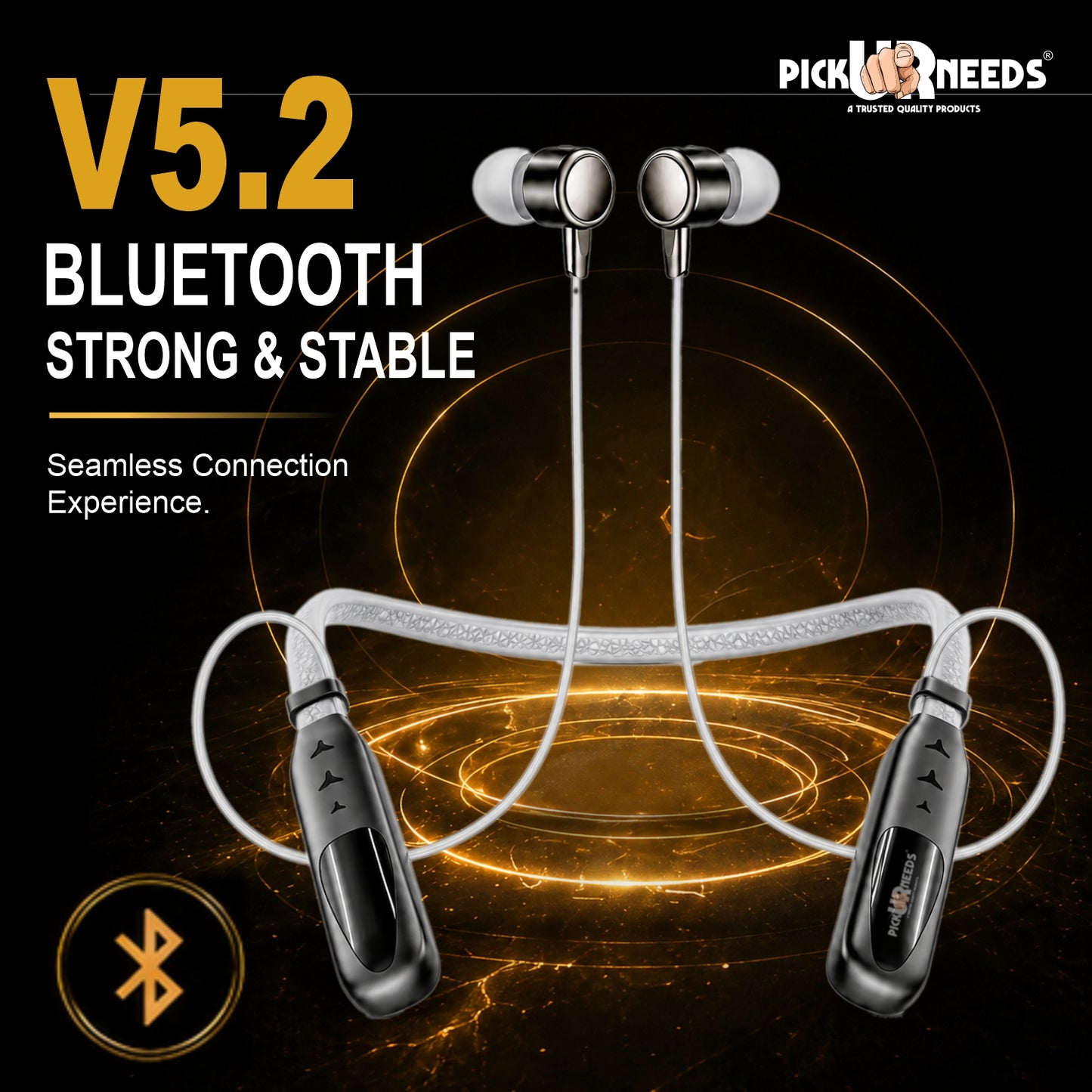 Best Wireless Neckband Headphones for Music & Calling – Lightweight Design