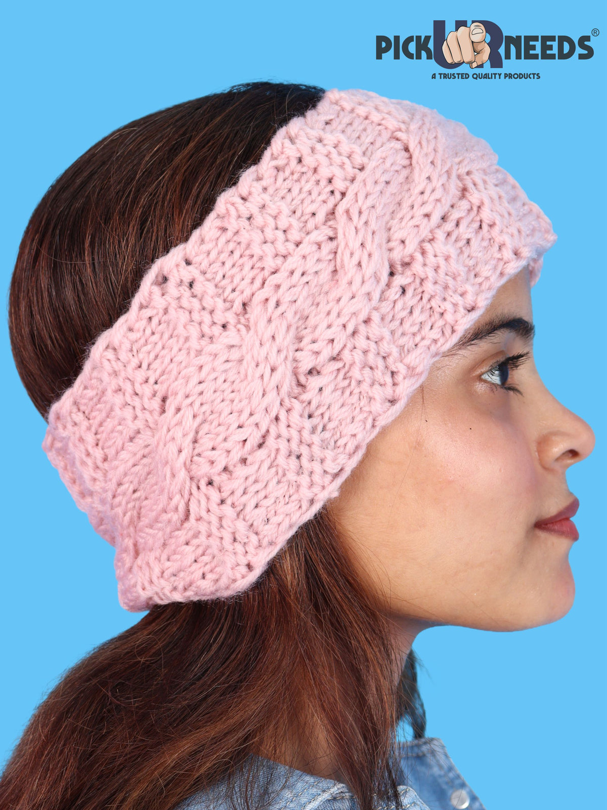 Pick Ur Needs Women & Girls Winter Earmuff Headband Kanpatti Soft Warm Ear Cover