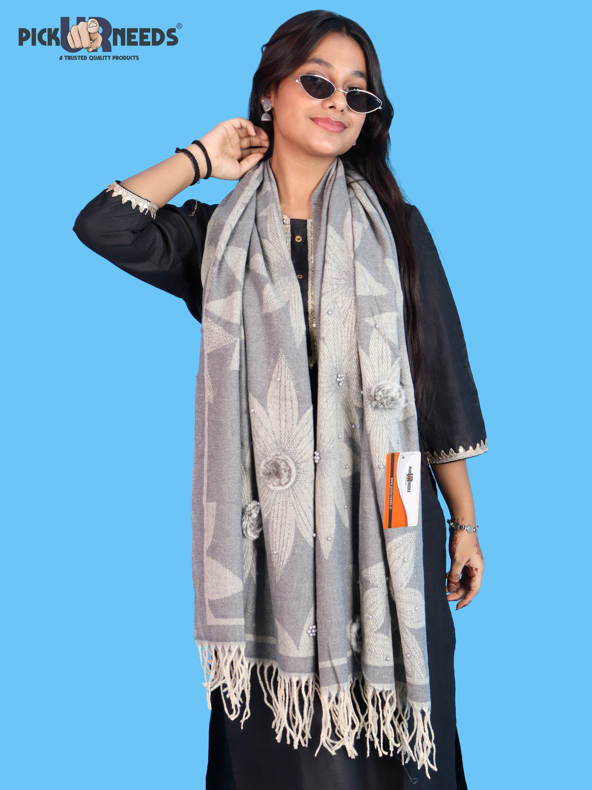 Pick Ur Needs Premium Winter Shawl for Women – Soft, Warm & Stylish