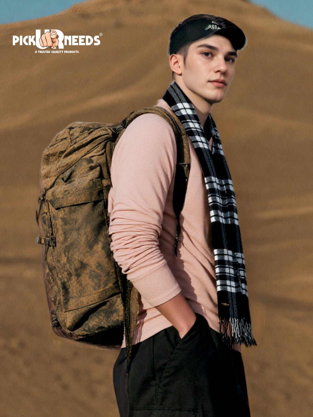Pick Ur Needs Stylish MeNs Muffler  Warm, Soft & Trendy Wint