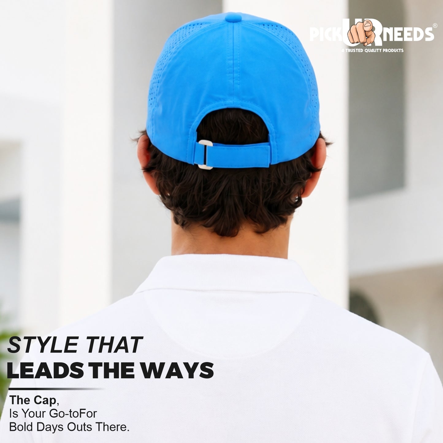 Pick Ur Needs Sports Baseball Cap for Teens Boys & Girls Lightweight Quick-Dry Adjustable Sun Protection Hat Breathable Everyday Outdoor Caps
