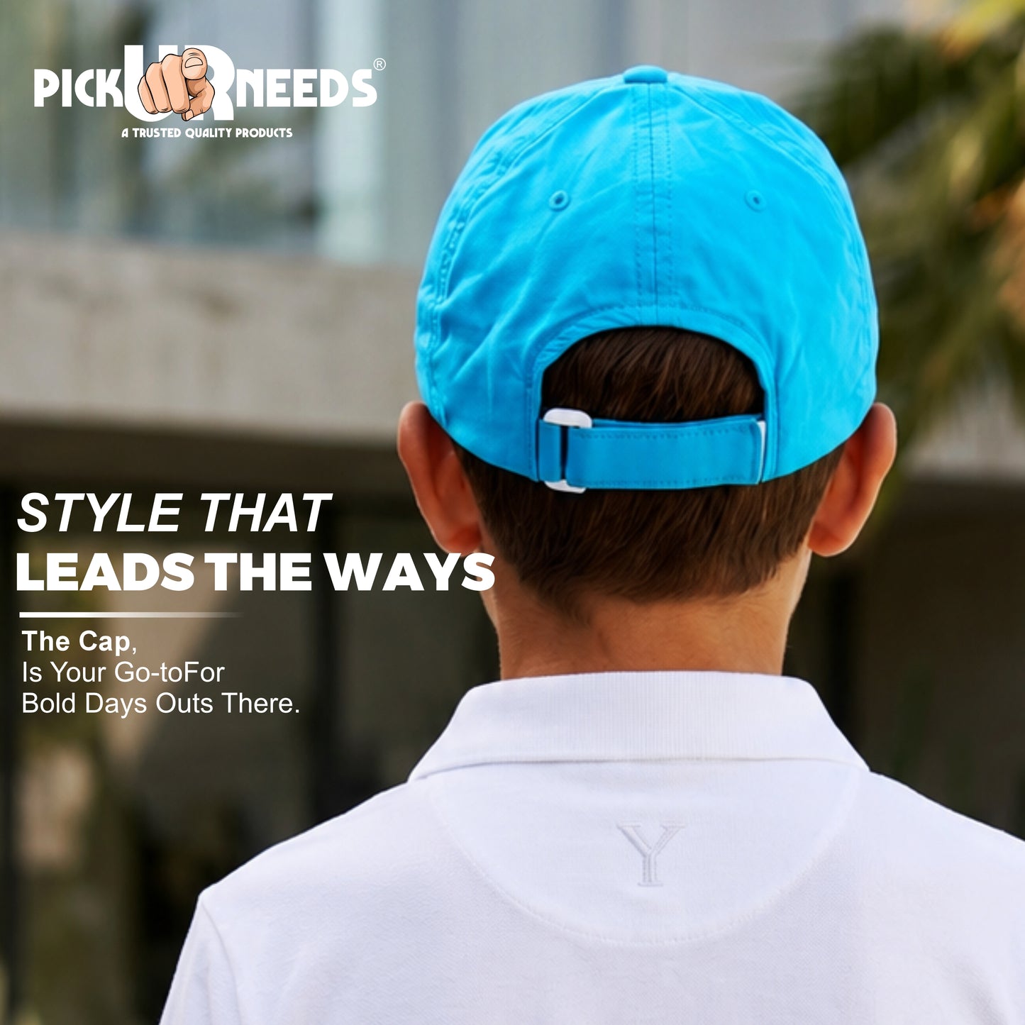 Pick Ur Needs YESBOY Cap,3D Embroidery, Breathable Fabric, Adjustable Fit, Teenager Unisex Kids,Lightweight Caps