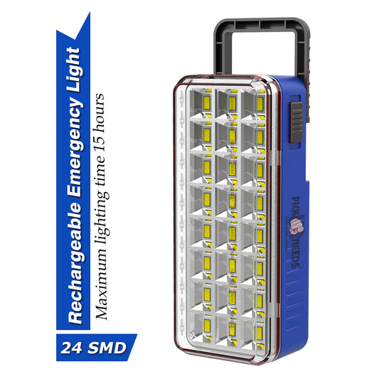 Pick Ur Needs High-Bright 24 LED with Rechargeable Emergency Floor Lantern Lamp Light