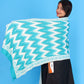 Pick Ur Needs Premium Wool Shawl For Womens & Girls Winter Muffler Soft Knitted Designer Wrap Warm Stole