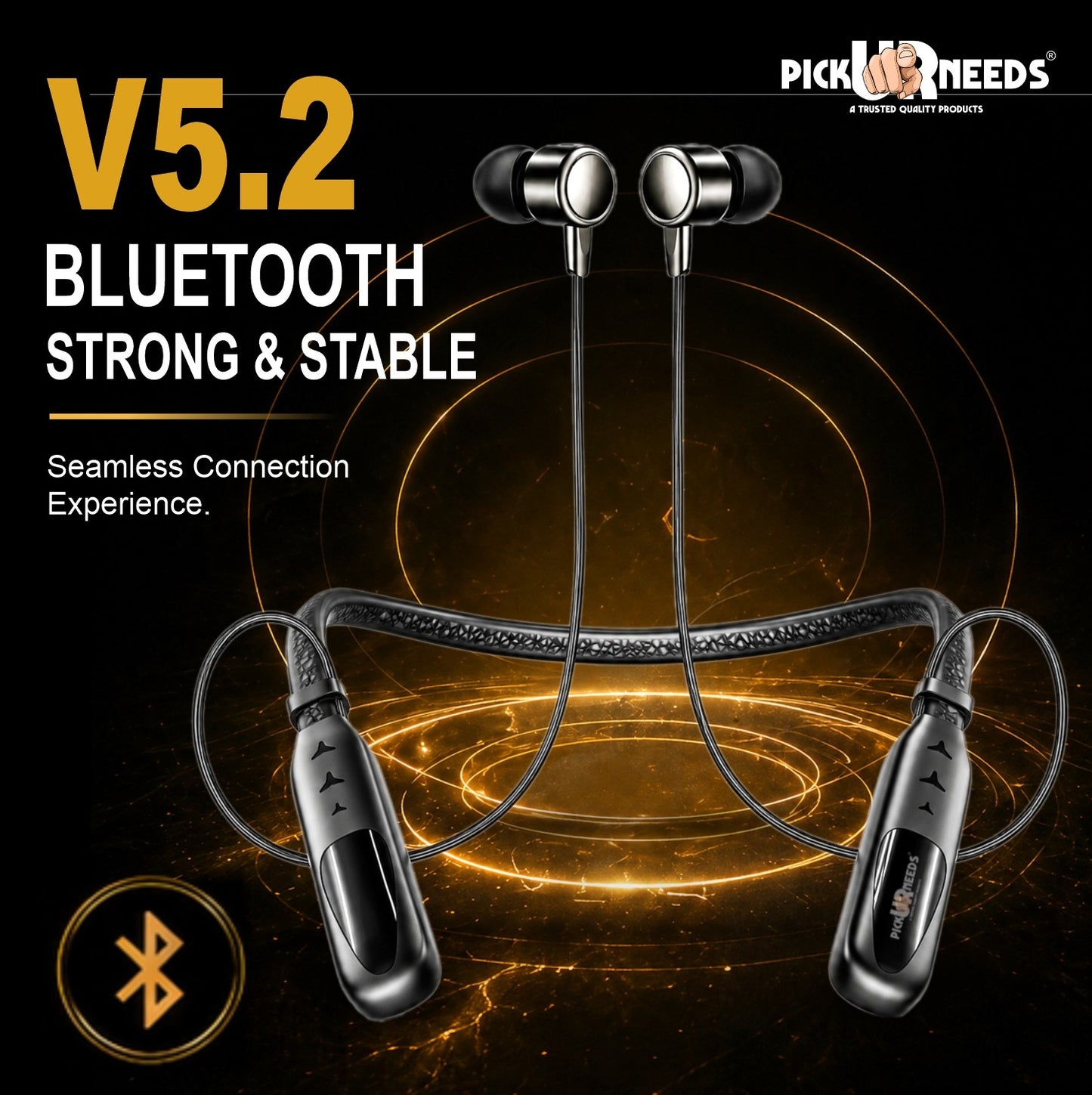 Best Wireless Neckband Headphones for Music & Calling – Lightweight Design