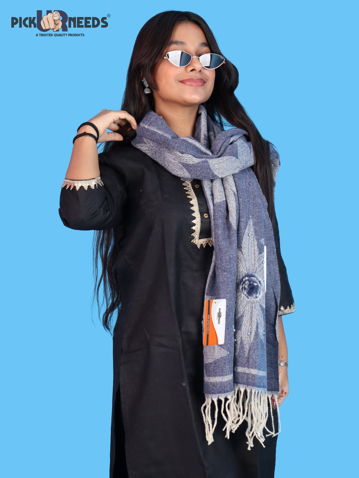 Pick Ur Needs Premium Winter Shawl for Women – Soft, Warm & Stylish