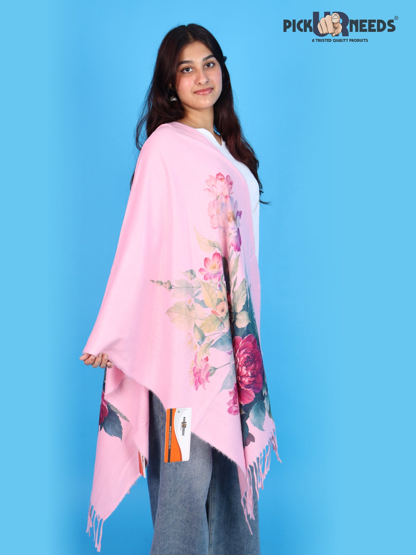 Pick Ur Needs Soft Warm Winter Stylish Wrap for Women & Girls