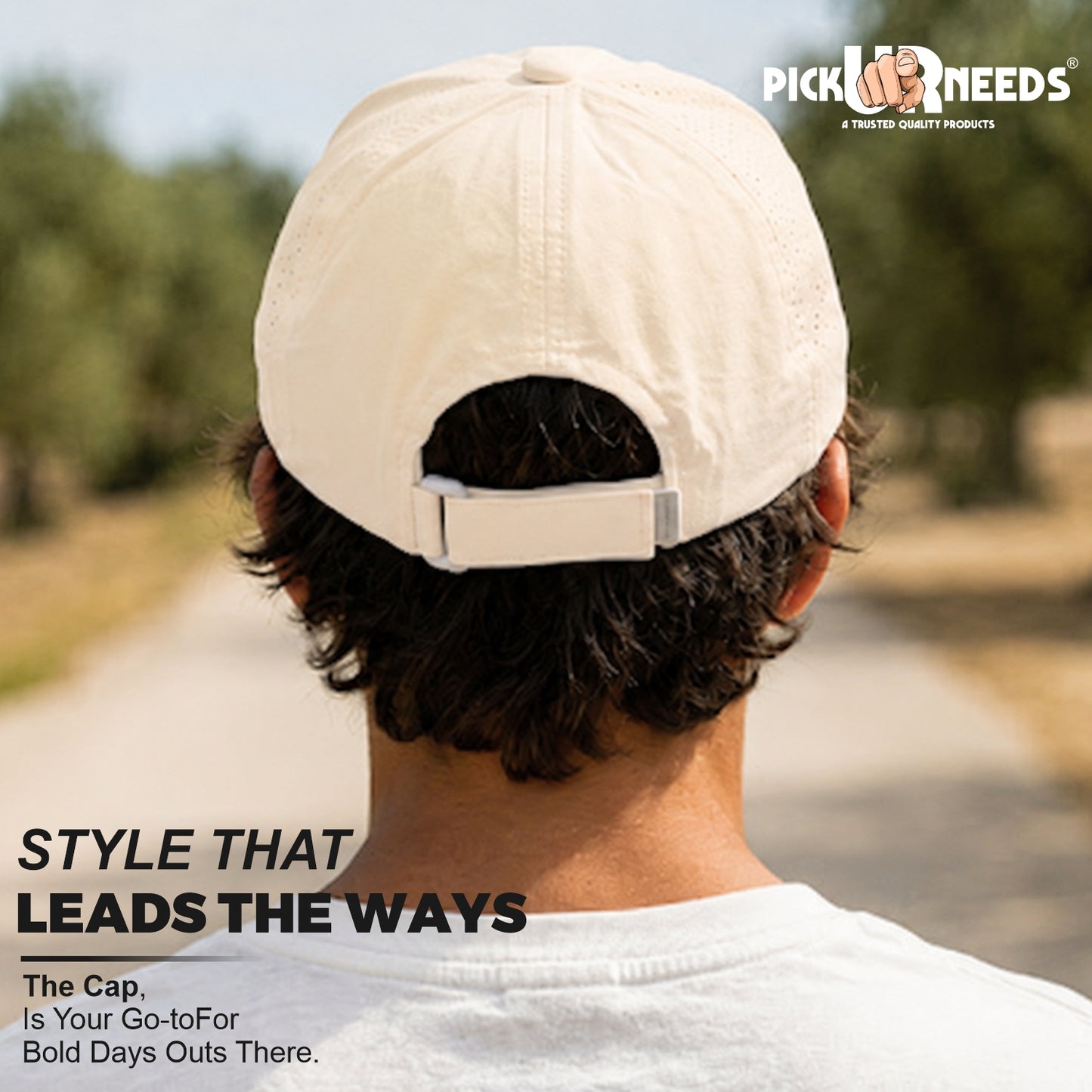 Pick Ur Needs Unisex Sports Baseball Cap Breathable Quick-Dry Summer Cap with Adjustable Strap