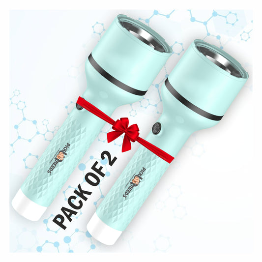 Pick Ur Needs Rechargeable Emergency Torch Light With 4 Multiple Mode Light Type C Fast Charge 5 hrs Lantern Emergency Light  (Blue) Pack of 2