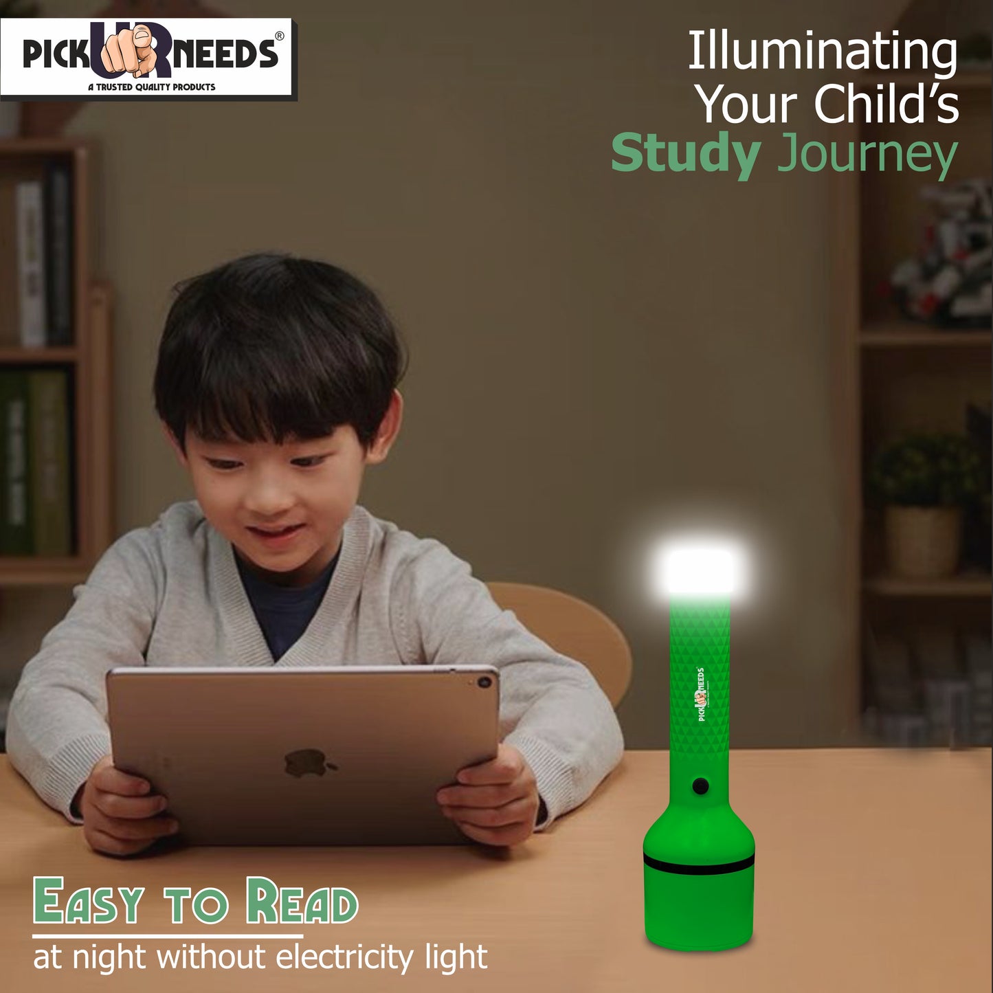 Pick Ur Needs Rechargeable Emergency Torch Light With 4 Multiple Mode Light Type C Fast Charge 5 hrs Lantern Emergency Light  (Blue) Pack of 2