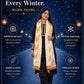Pick Ur Needs Premium Wool Shawl For Womens & Girls Winter Muffler Soft Knitted Designer Wrap Warm Stole
