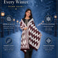 Pick Ur Needs Premium Wool Shawl For Womens & Girls Winter Muffler Soft Knitted Designer Wrap Warm Stole