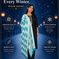 Pick Ur Needs Premium Wool Shawl For Womens & Girls Winter Muffler Soft Knitted Designer Wrap Warm Stole