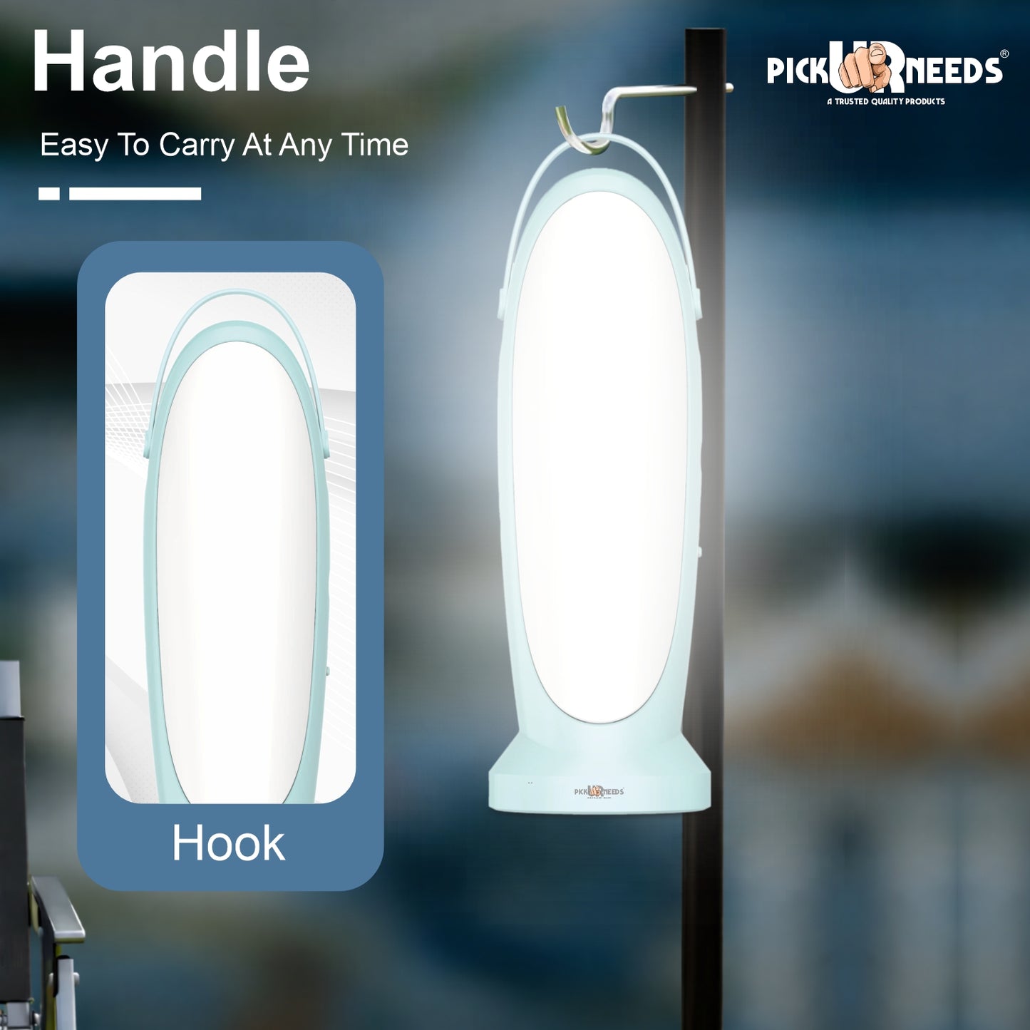 Pick Ur Needs Pick Ur Needs Rechargeable Long Range Emergency Lamp Light 1800 mAh 50w 5 hrs Torch Emergency LightLong Range Emergency Lamp Light 1800 mAh 50w 5 hrs Torch Emergency Light