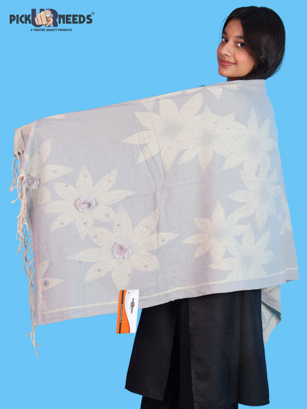 Pick Ur Needs Premium Winter Shawl for Women – Soft, Warm & Stylish