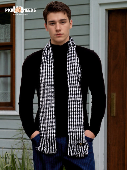 Pick Ur Needs Stylish Mens Muffler  Warm, Soft & Trendy Wint