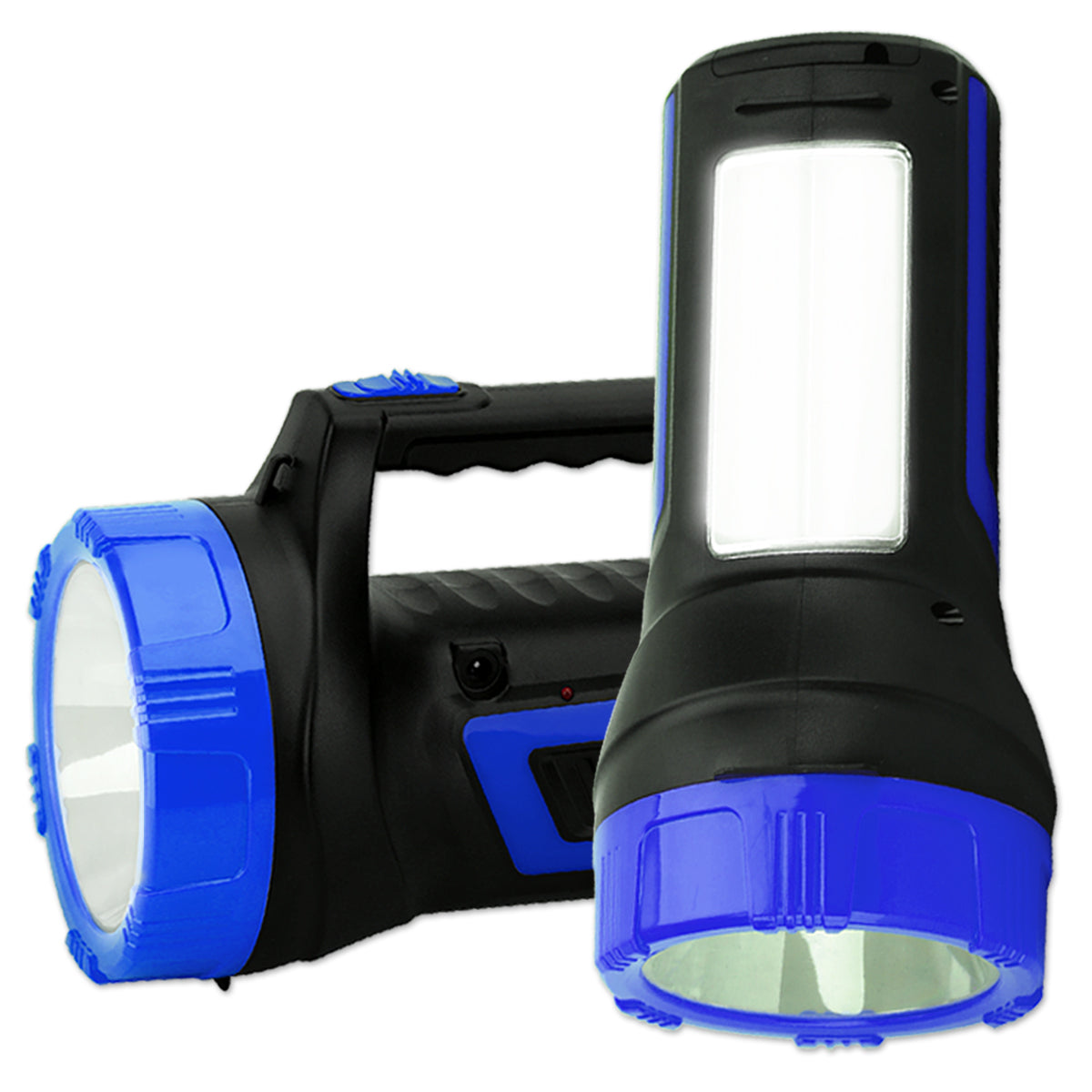 Pick Ur Needs 75W Laser + Side Long Range Emergency Tube Rechargeable Bright LED Torch Light