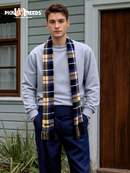 Pick Ur Needs Stylish Mens Muffler  Warm, Soft & Trendy Wint