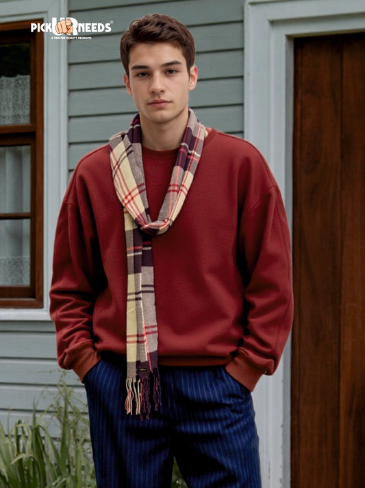 Pick Ur Needs Stylish MeNs Muffler  Warm, Soft & Trendy Wint