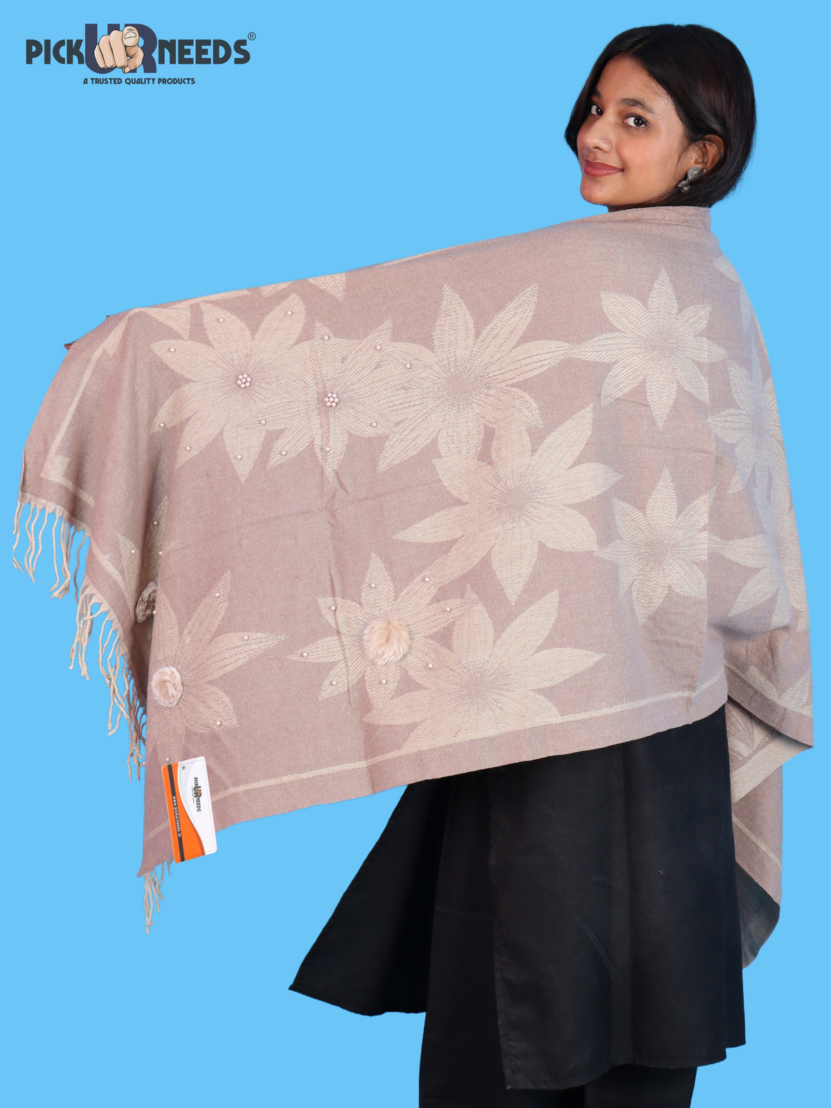 Pick Ur Needs Premium Winter Shawl for Women – Soft, Warm & Stylish