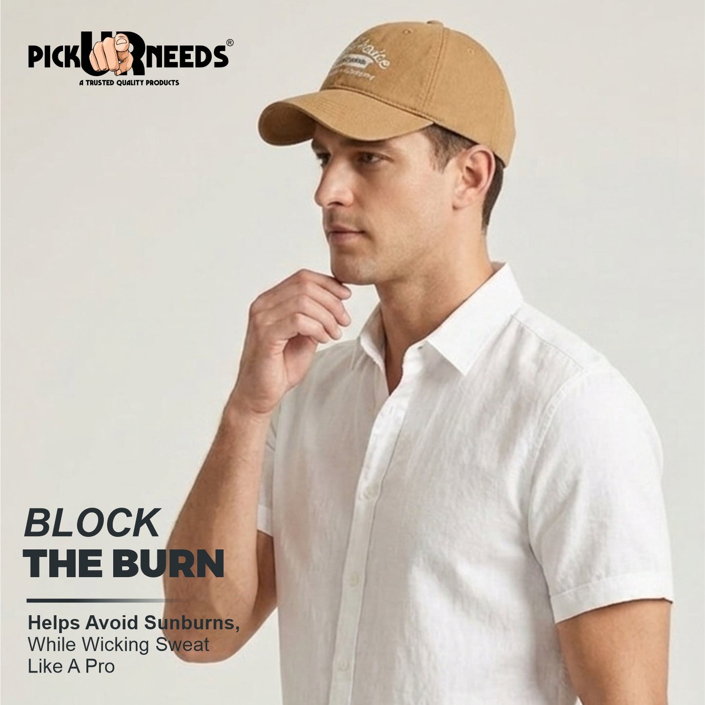 Pick Ur Needs Casual Fashion Forever Baseball Cap – Premium Cotton Adjustable for Men & Women