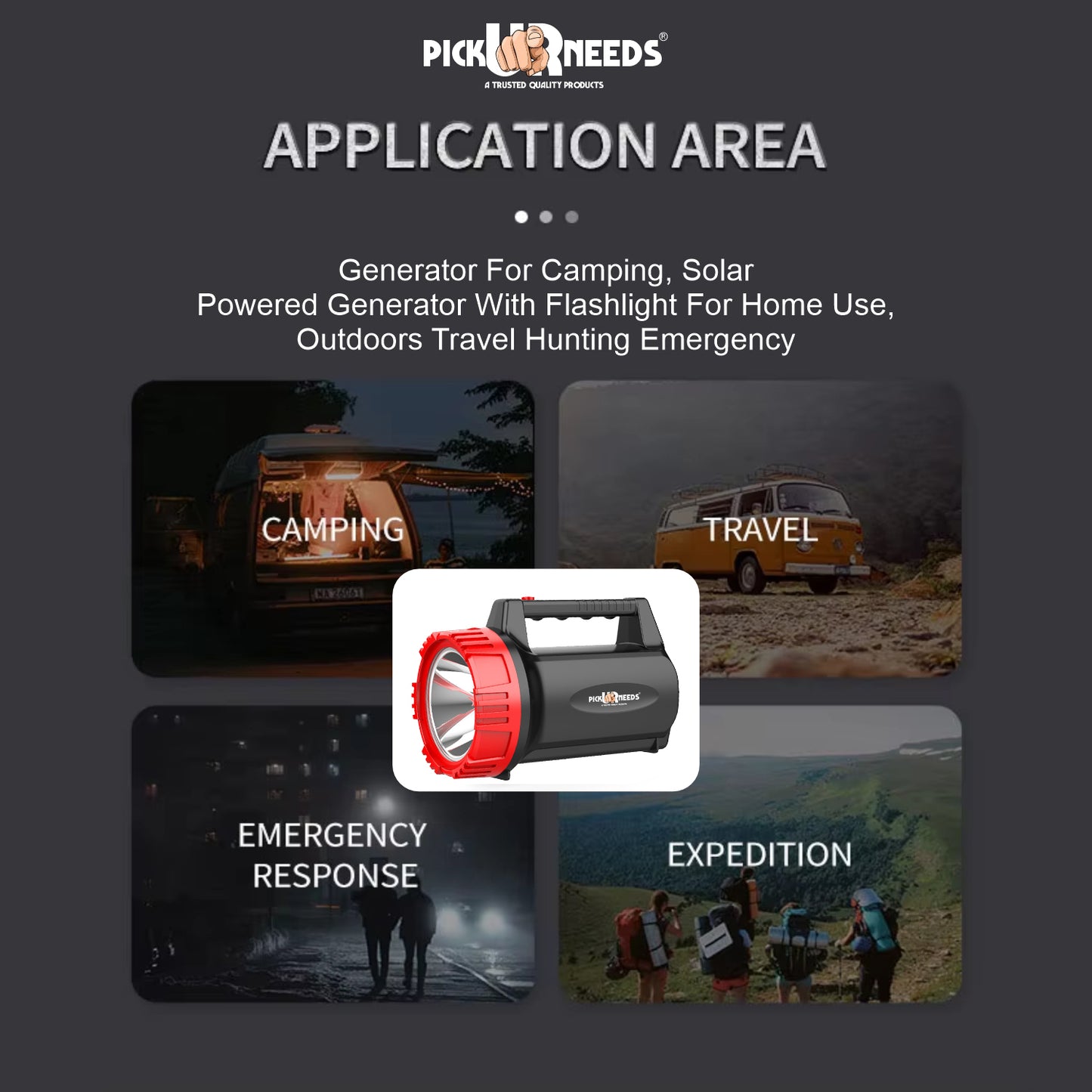 Pick Ur Needs 250W High Power LED Laser Search Light Long Distance Rechargeable Emergency Torch Heavy Duty Handheld Spotlight with Handle