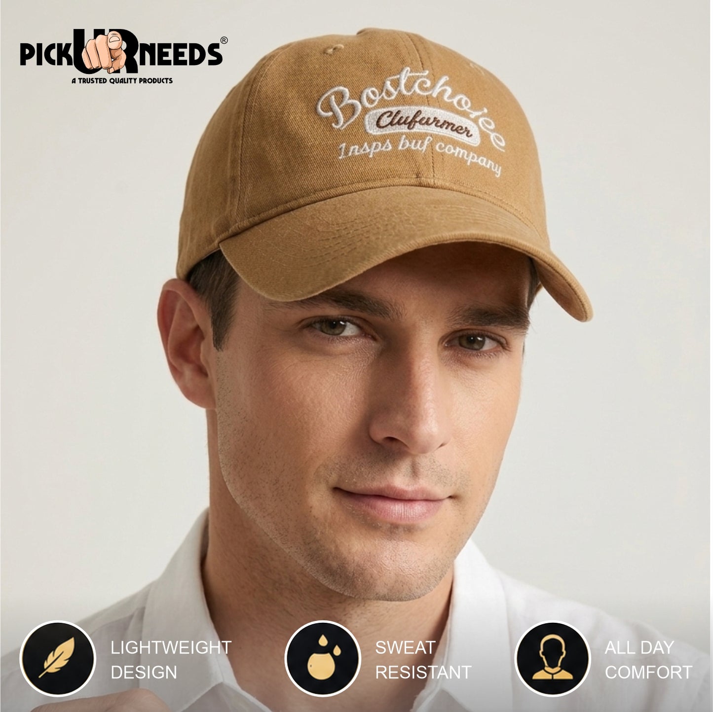 Pick Ur Needs Casual Fashion Forever Baseball Cap – Premium Cotton Adjustable for Men & Women