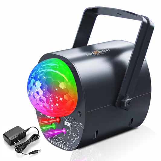Pick Ur Needs Disco Ball Party Lights DJ Laser Light with Remote – Sound Activated  (50 nm, Multicolor)