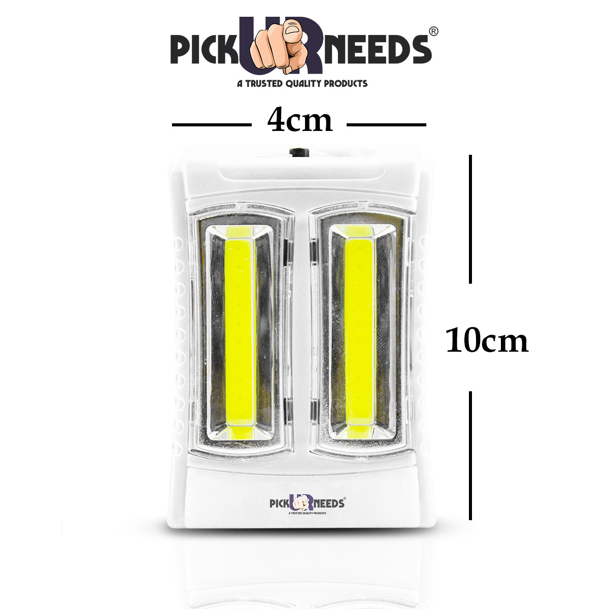 Pick Ur Needs Rechargeable Mini Emergency Lantern LED 2 Tube Light With 6 hrs Lantern Emergency Light