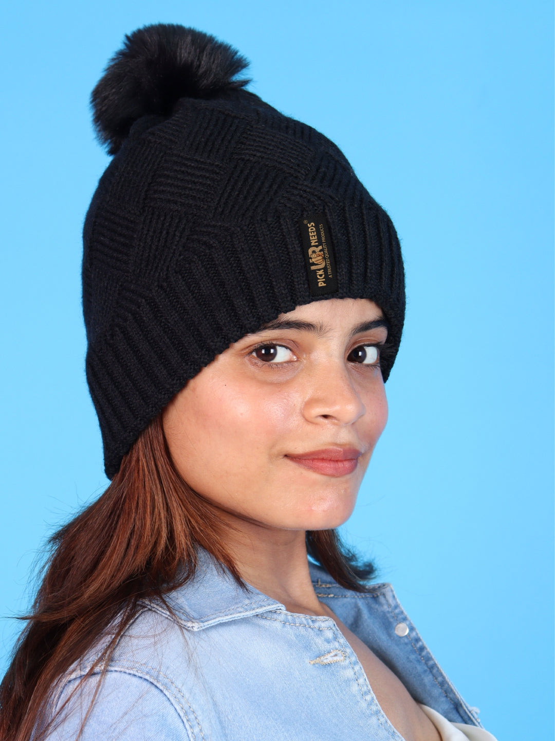 Pick Ur Needs Woolen Winter Cap – Warm & Stylish Winter Wear for Women
