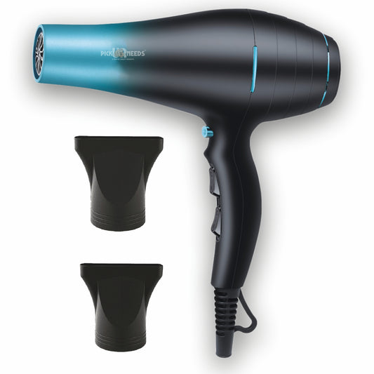Pick Ur Needs 5000 Watt Professional Hair Dryer For Men / Women With 3 Tempreature + 2 Speed Hair Dryer  (5000 W, Black)