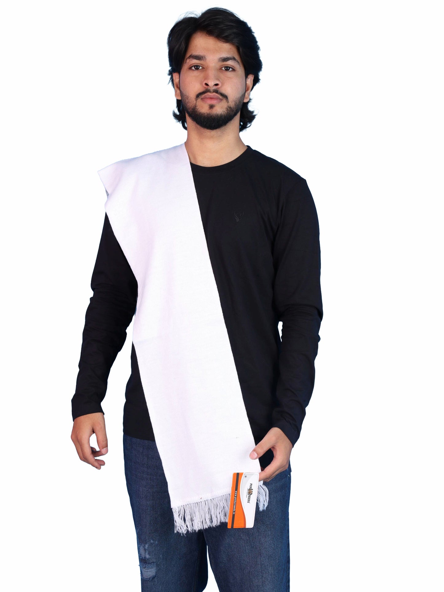 Pick Ur Needs Mens Winter Muffler Scarf for Boys & Men Soft Warm Neck Wrap Stole Lightweight Shawl