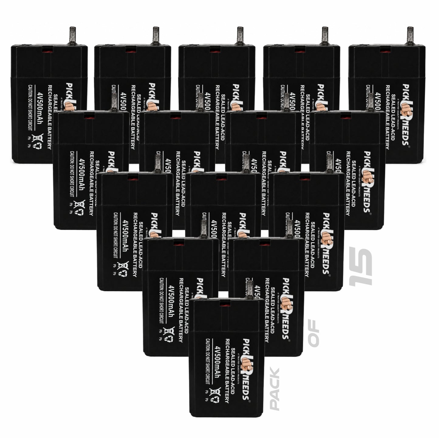 Pick Ur Needs Compact 4V 500mAh Sealed Lead Acid  for Long-Lasting Backup Power  Battery