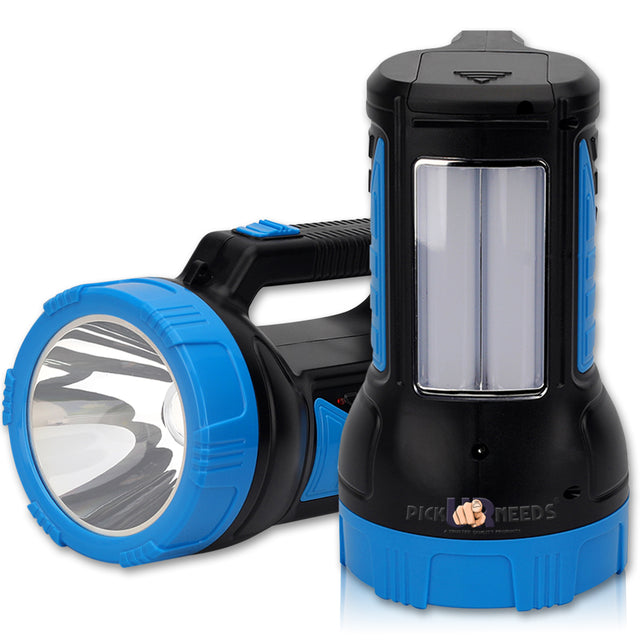 Pick Ur Needs 2 In 1 Rechargeable Long Range Emergency Search Torch Light With Side Tube Light