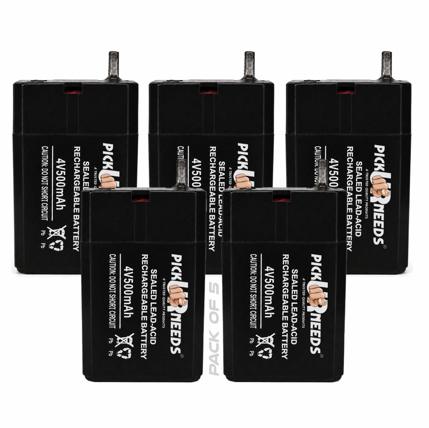 Pick Ur Needs Compact 4V 500mAh Sealed Lead Acid  for Long-Lasting Backup Power  Battery