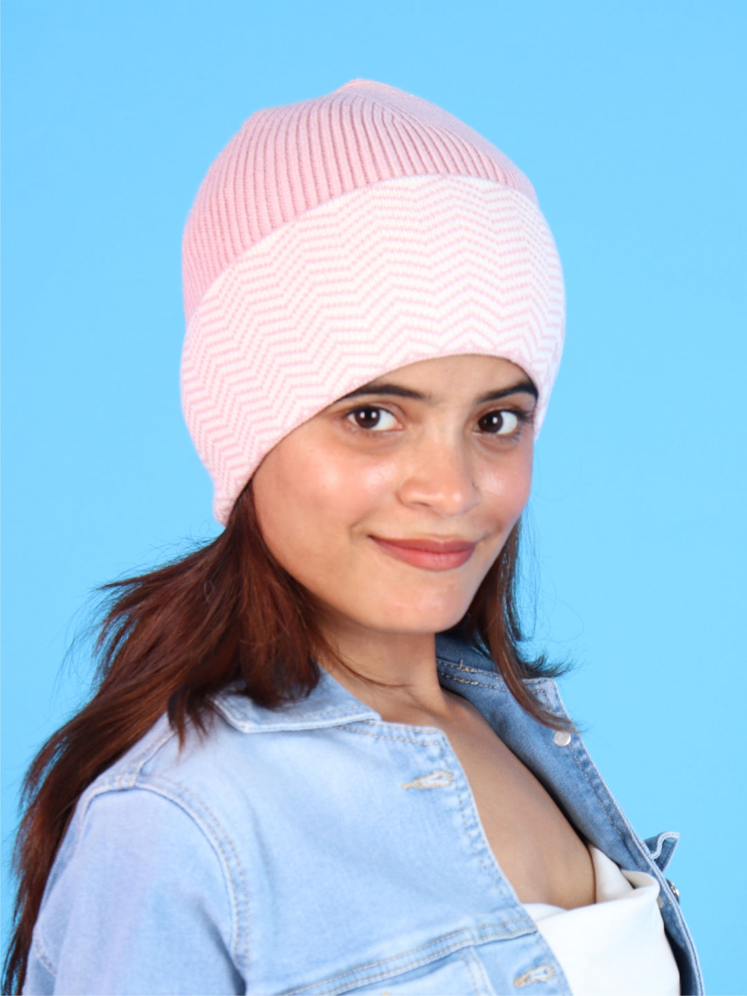 Pick Ur Needs Winter Cuff Beanie Cap – Double-Layered Warm Winter Hat