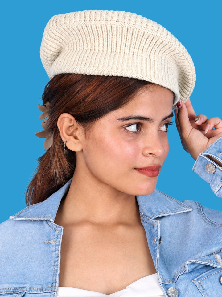 Pick Ur Needs Knitted Beret for Women – Stylish, Warm & Lightweight Winter Hat